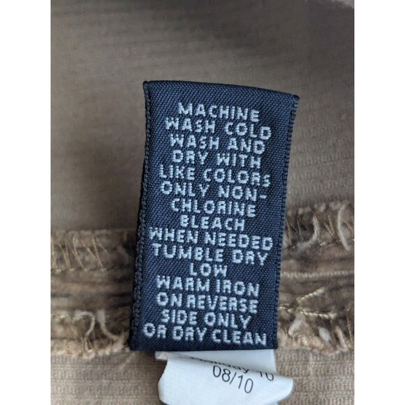 Banana Republic Mini Skirt Women's Size 4 Brown Corduroy - Picture 5 of 11